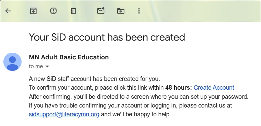 Staff: Set up your SiD account for the first time – SiD Help Center